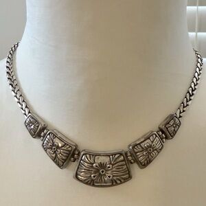 Brighton Silver chain (choker) Necklace